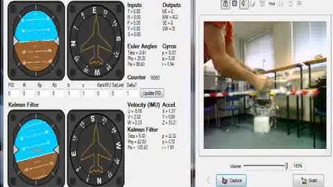 EKF based attitude estimation for the Technion quadrotor (without sound)