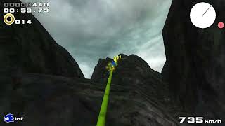 SAB2 Dragon Road (Sonic) in 1:34.85