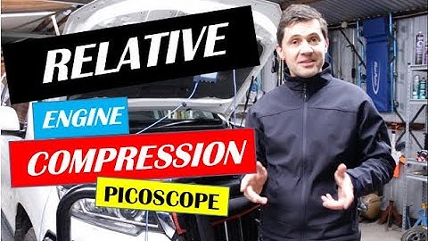 Relative engine compression test using a Picoscope