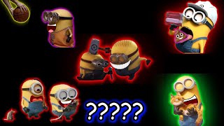 120 Minions {Painful Compilation} Sound Variations in 500 Seconds