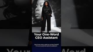 Your One-Word CEO Assistant | Free AI Prompts for Busy CEOs