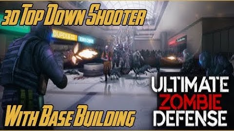 Ultimate Zombie Defense | Multiplayer Wave 30 | 3D Top Down Shooter Zombie Waves Base Building
