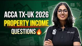 ACCA Property Income Questions & Answers | TX-UK 2026 Revision | ArivuPro