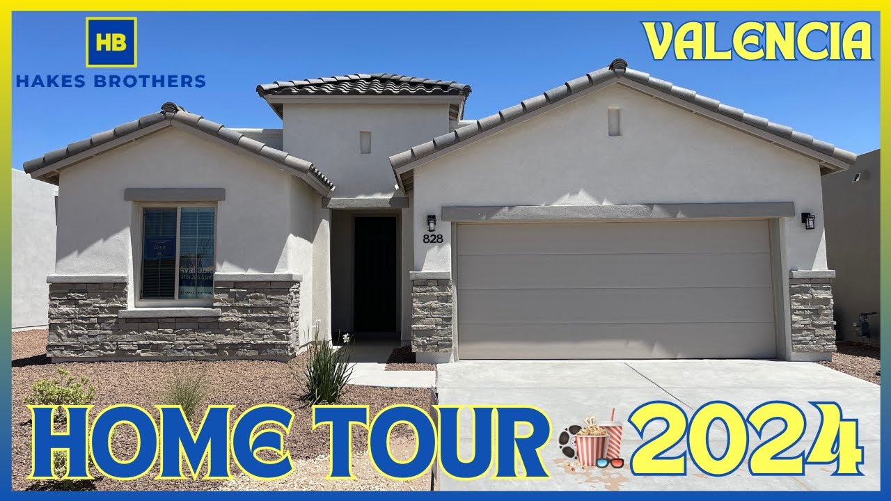 New homes for sale El Paso TX 2024 I Valencia by Hakes Brothers YouTube