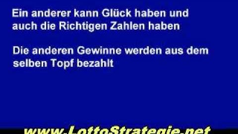 Gut Lotto-System für den Gewinn der 5 Zahlen Lotto