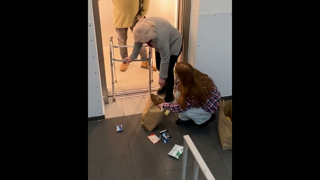 Older Woman Teaches a Lesson to an Unpleasant Person