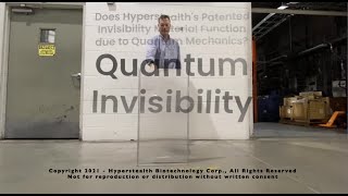 Is Hyperstealth Invisibility due to Quantum Mechanics
