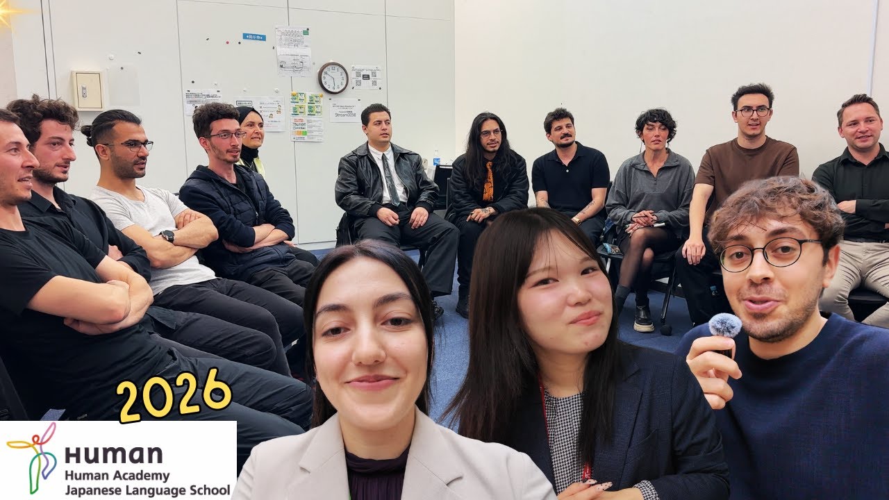 Мы начали учёбу в Японии!!