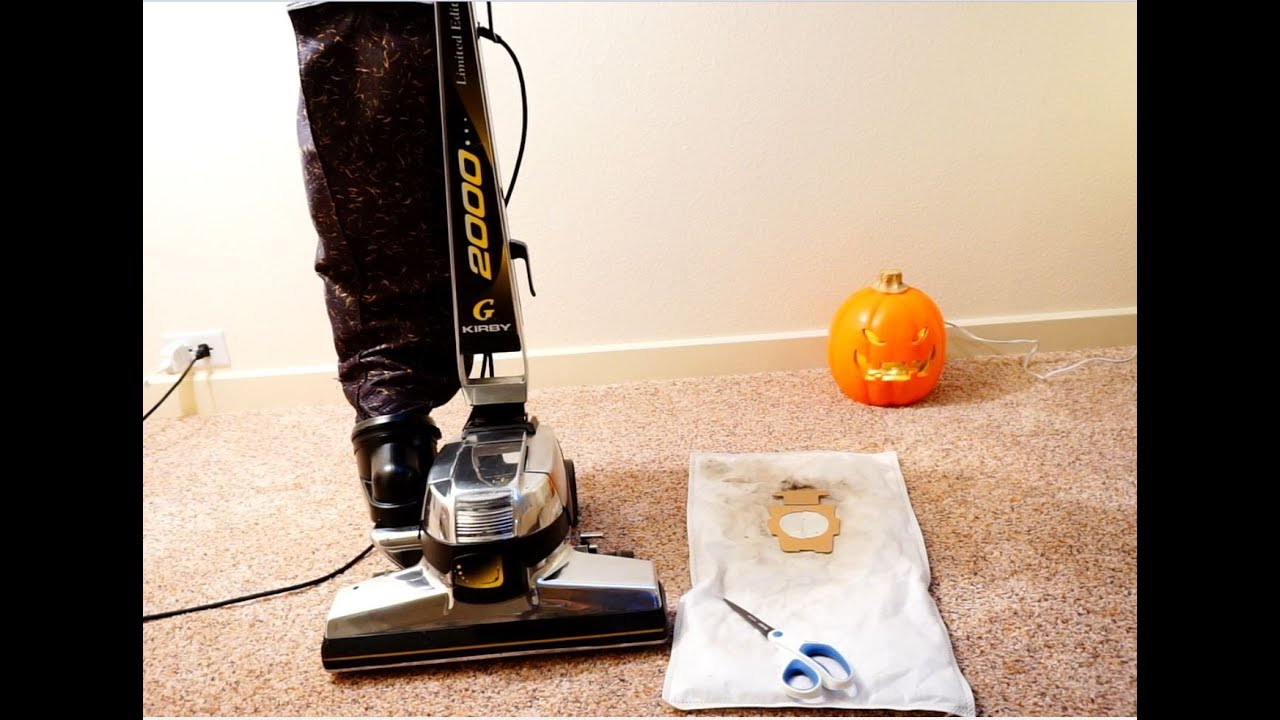 I used A KIrby Vacuum For A Whole Month! Vacuum Of The Month Review Halloween Special YouTube