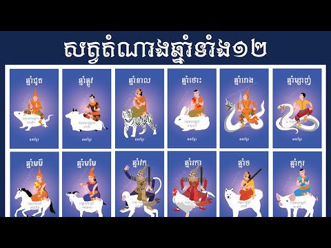 លក្ខណពិសេសរបស់ឆ្នាំទាំង12