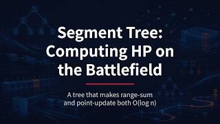 Segment Tree: Computing HP on the Battlefield