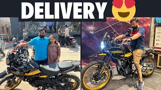 Taking Delivery of My Dream Bike 😍 | Royal Enfield Himalayan 450 😎 | @royalenfield | @YashN009