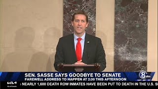 Sasse's senate send-off: farewell address Tuesday afternoon
