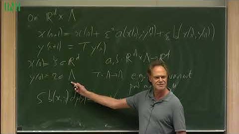 SRQW03 | Prof. Ian Melbourne | Deterministic homogenization with Levy process limits