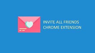😀 How To Invite All Friends On Facebook To Event, or Page In One Click!! screenshot 5