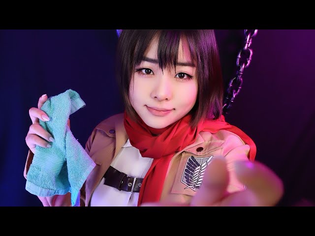 ASMR | Mikasa Lovingly Takes Care Of You and Feeds You