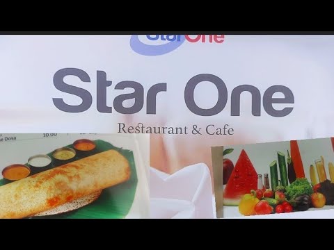 STAR ONE RESTAURANT & CAFE | DINNER WITH FAMILY AND FOOD REVIEW - YouTube