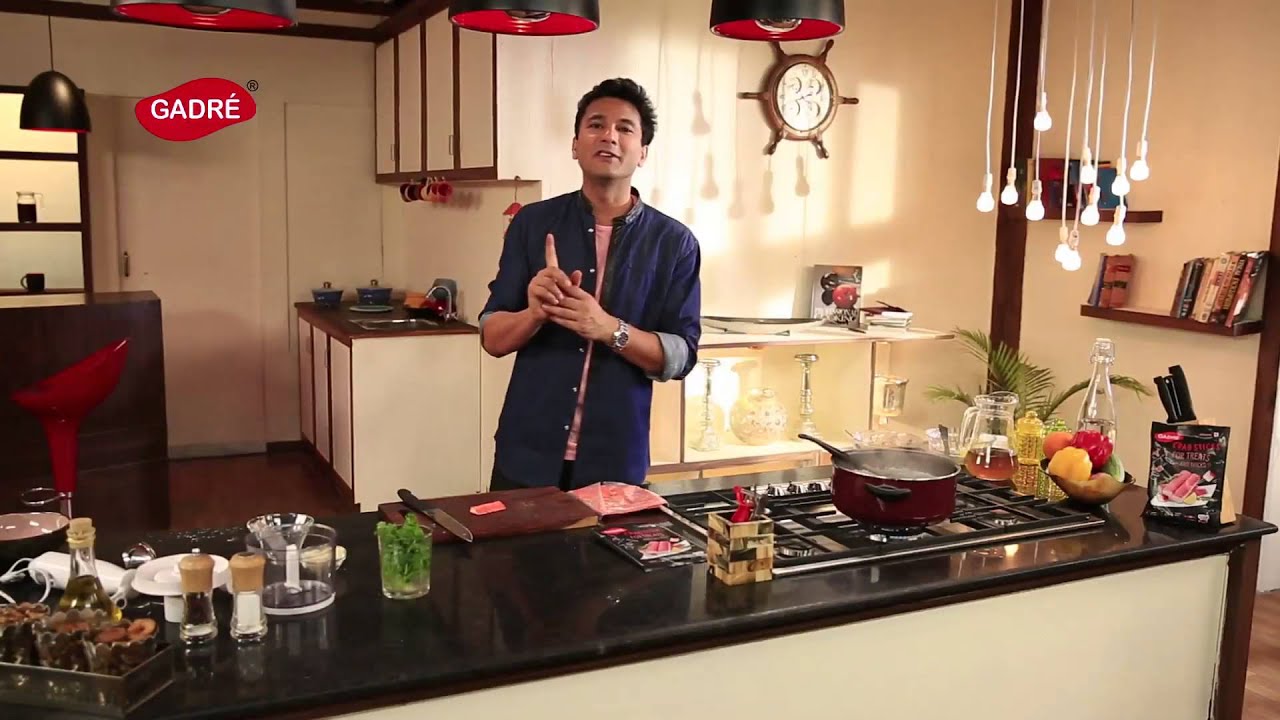 Corn Soup with Crab Sticks by Chef Vikas Khanna