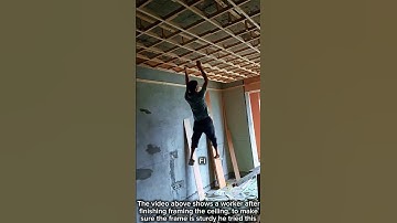 Installing suspended ceilings