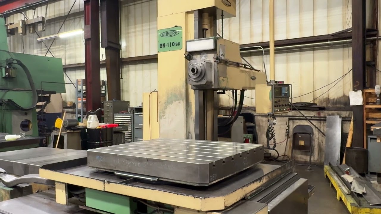 4.3" Nomura CNC Table Type Horizontal Boring Mill