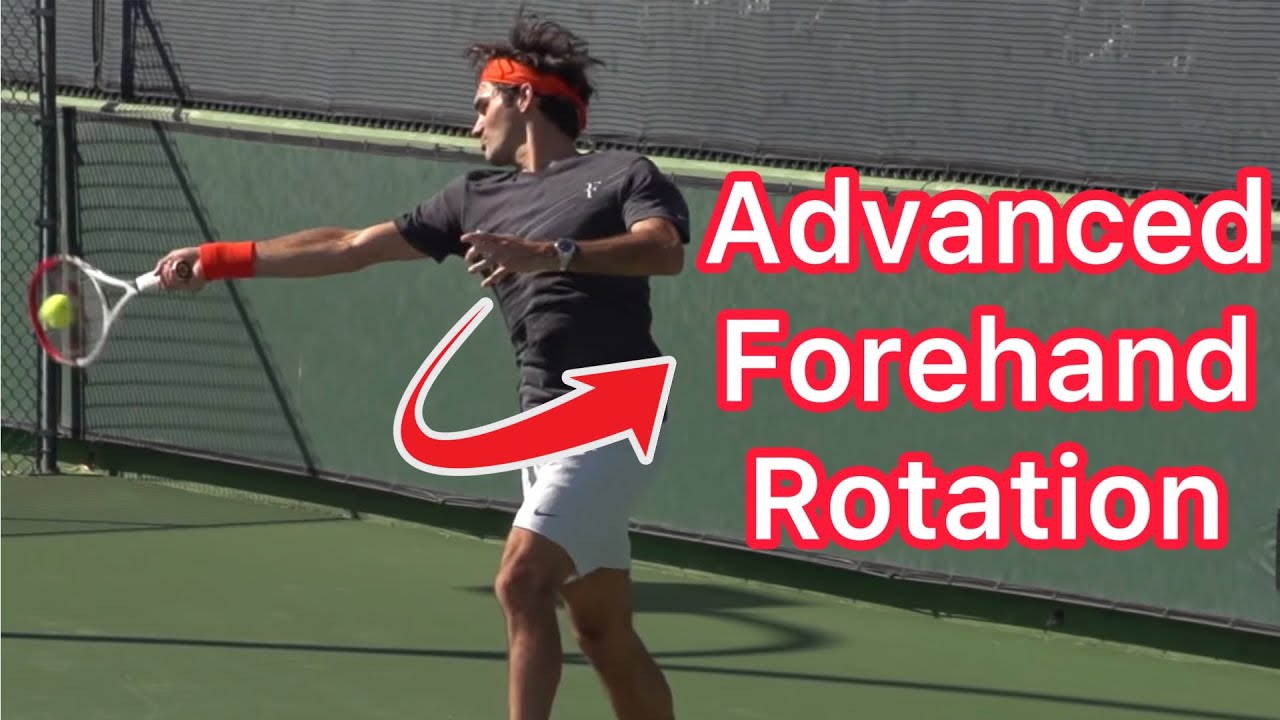 How Federer Got So Much Forehand Racket Speed (Tennis Technique ...