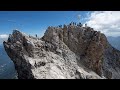 Zugspitze - Германия с высоты 2962 метров.