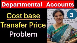 3. Cost base Transfer Price Problem from Departmental Accounts