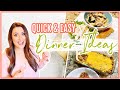 QUICK AND EASY DINNER IDEAS | 2 DELCIOUS RECIPES TO FEED YOUR FAMILY FAST! | Cook Clean And Repeat