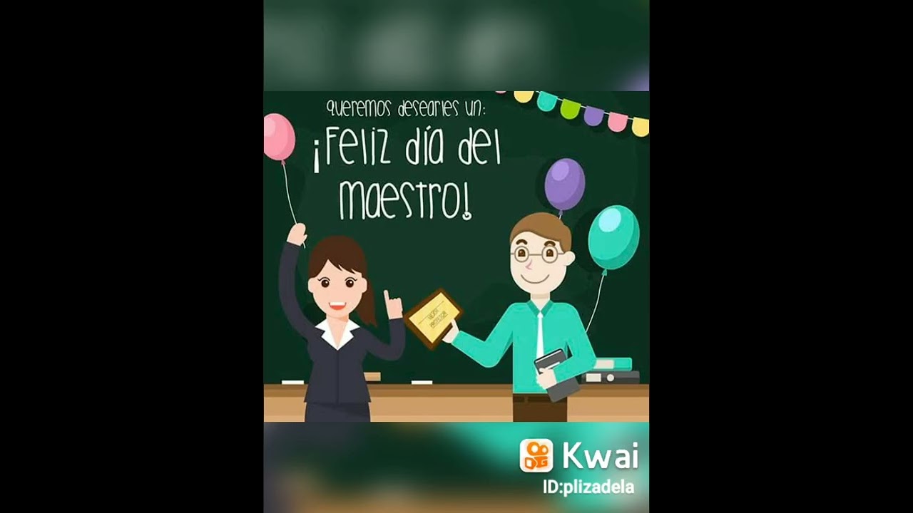 Día del Maestro(a).