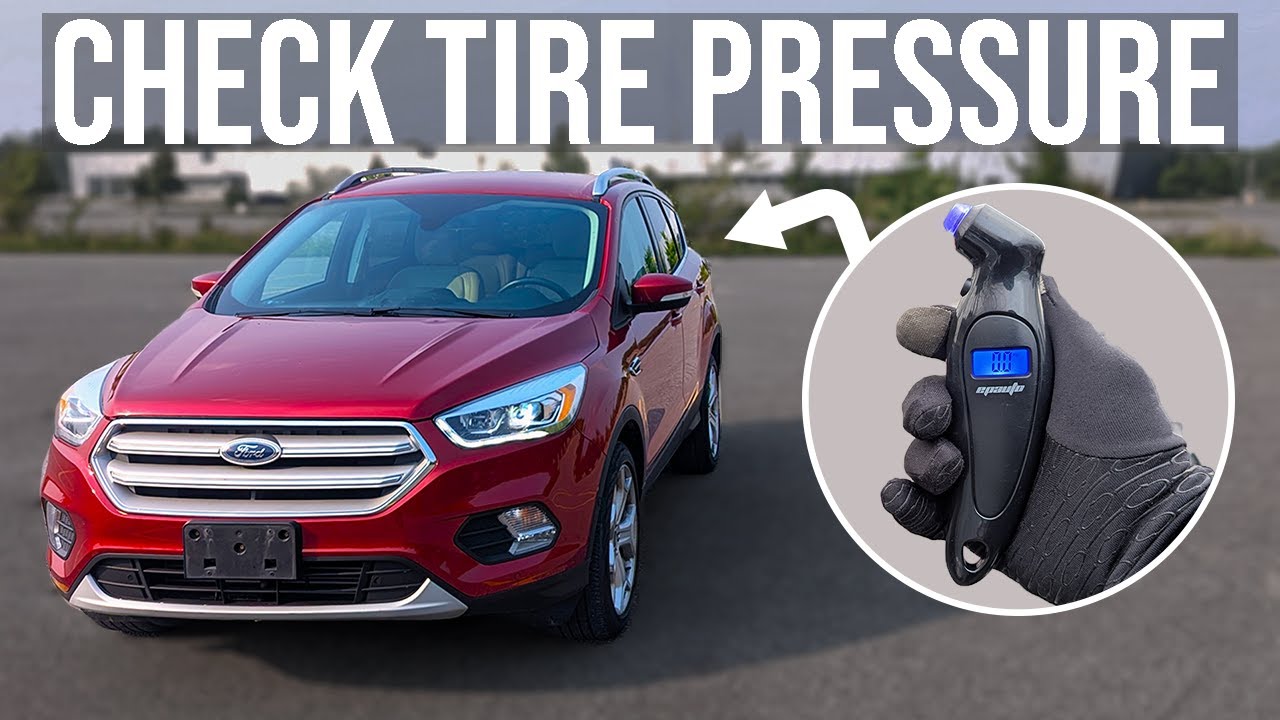 Tire Pressure Ford Escape 2012null