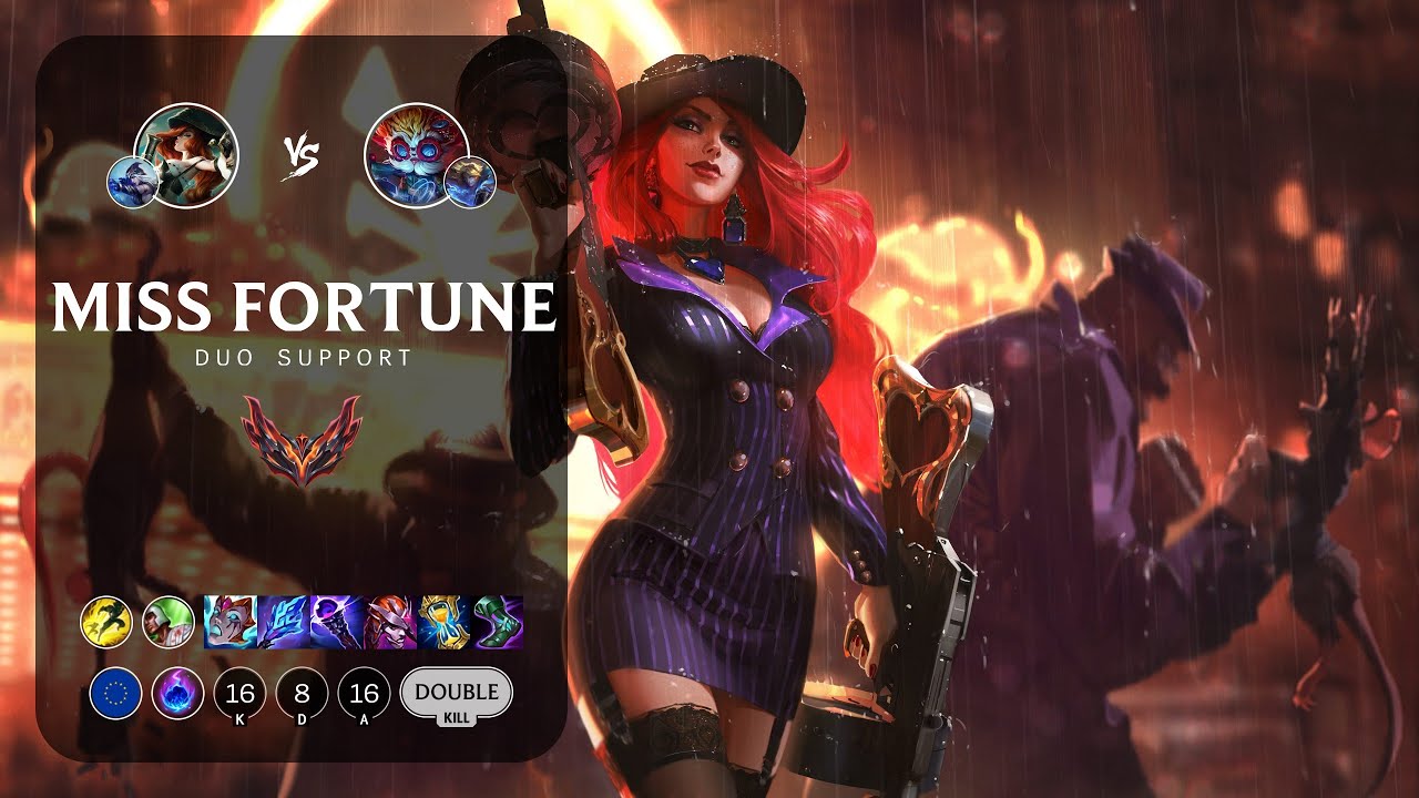 Miss Fortune Support vs Heimerdinger EUW Grandmaster Patch 12.22 YouTube