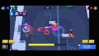 Me Vs 5 bots in Brawl stars