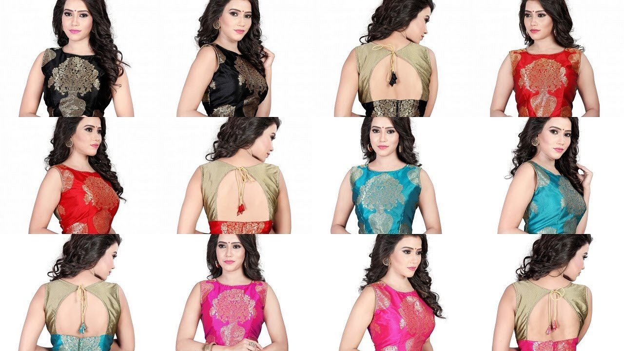 Blouse designs 2018 for silk sarees online Blouse designs 2018 for silk sarees online