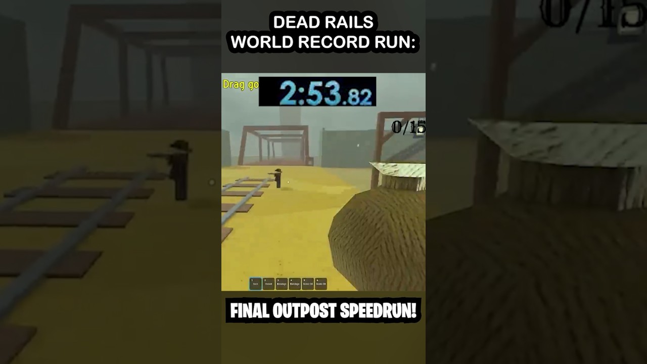 Dead Rails World Record Speedrun 2026 - Roblox #deadrails