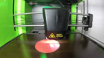 Faceted Cylinder Test - printed on a Robox 3d printer