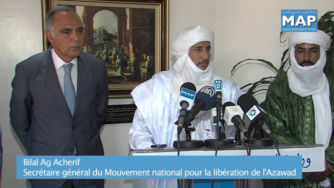 Mezouar s'entretient avec une délégation du Mouvement national pour la libération de l'Azawad