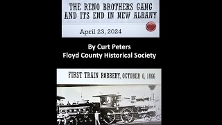 Reno Brothers and the First Train Robbery