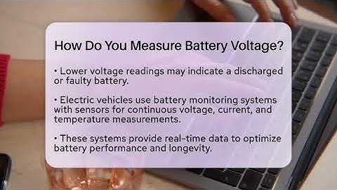 How Do You Measure Battery Voltage? - Talking Tech Trends