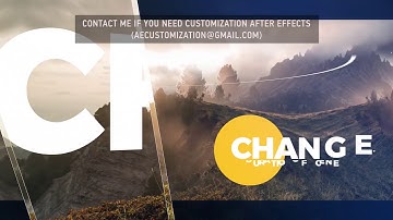 Modern Parallax Slideshow | After Efects Project Files - Videohive template