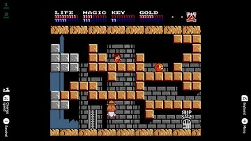 EGGCONSOLE Dragon Slayer IV DRASLEFAMILY MSX2 Gameplay ⚔️ Nintendo Switch - Action RPG