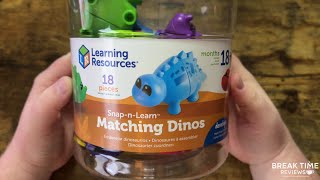 Learning Resources Snap N Learn Matching Dinos Review