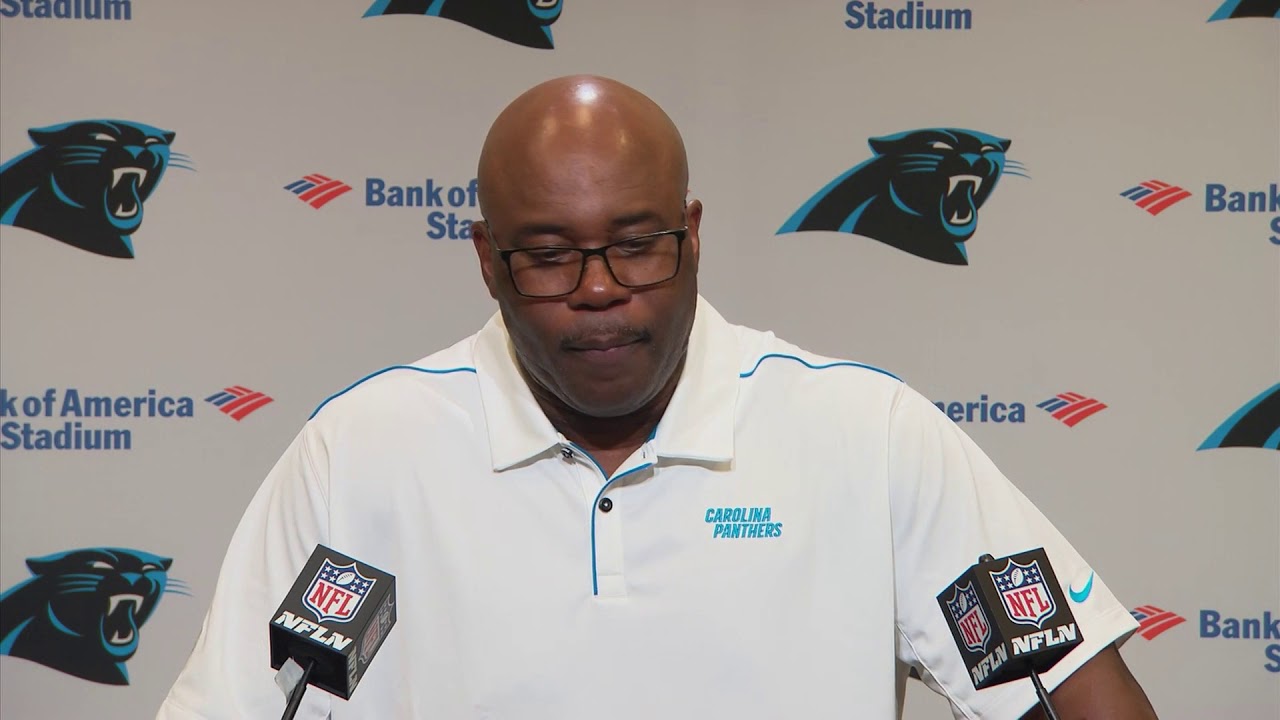 Perry Fewell Named Panthers Interim Head Coach - YouTube