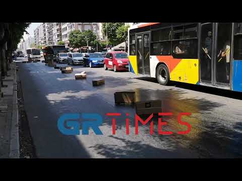Πανικός απο λάδια στο οδόστρωμα στην οδό Εγνατία - Τουλάχιστον 3 τραυματίες