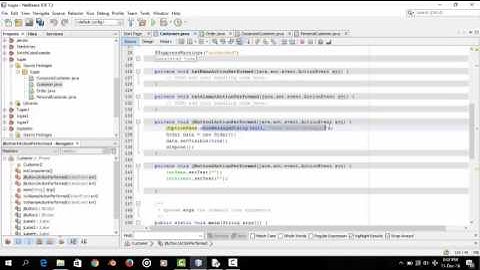 Tutorial Java GUI/SWING Implementasi Class Diagram