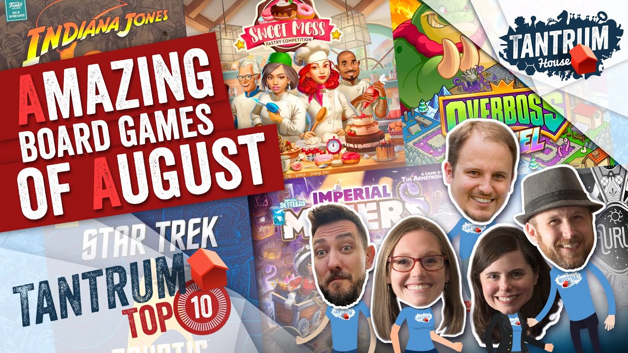 Amazing Board Games of August 2023