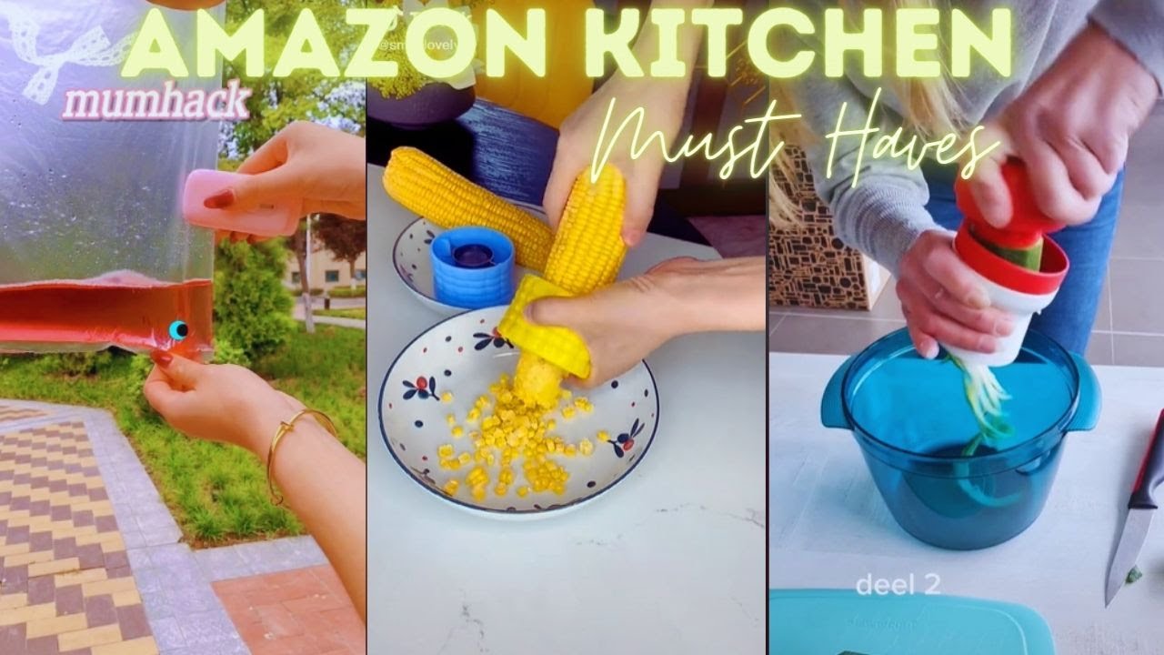 Amazon Kitchen Must Haves (with links) | 🥑 Kitchen Tools Amazon Finds Part 1