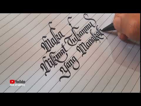 tulisan keren dengan