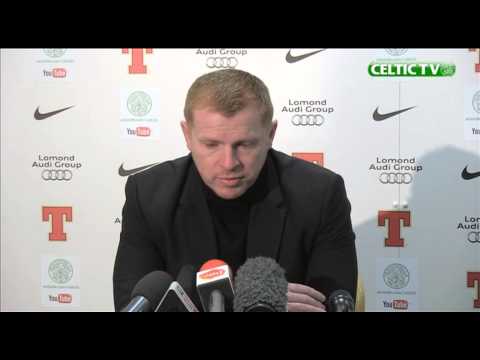 Celtic FC - Neil Lennon Pre-match v St Mirren, 14/12/2012