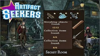 Artifact Seekers 14 Morphing Objects, Collection Items, Mini Games Tokens and Secret Room screenshot 3