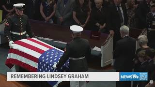 Lindsey Graham memorial in South Carolina: Full video